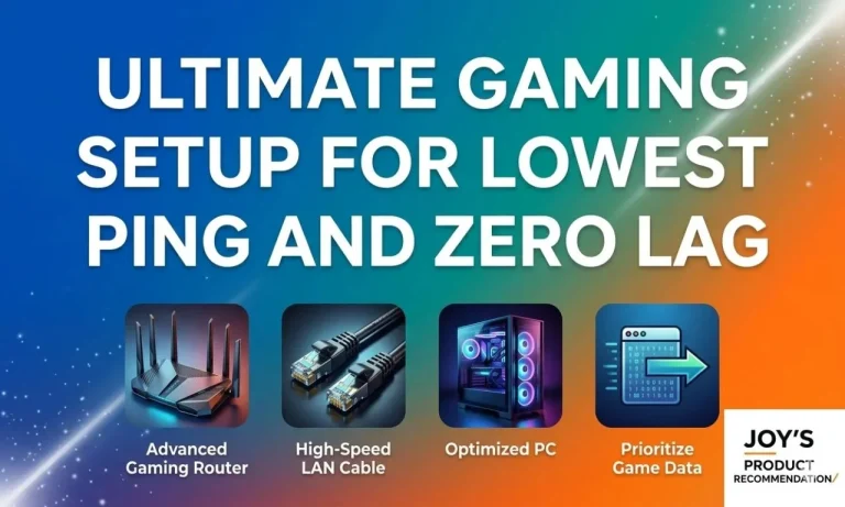 a ext based image Ultimate Gaming Setup for Lowest Ping and Zero Lag