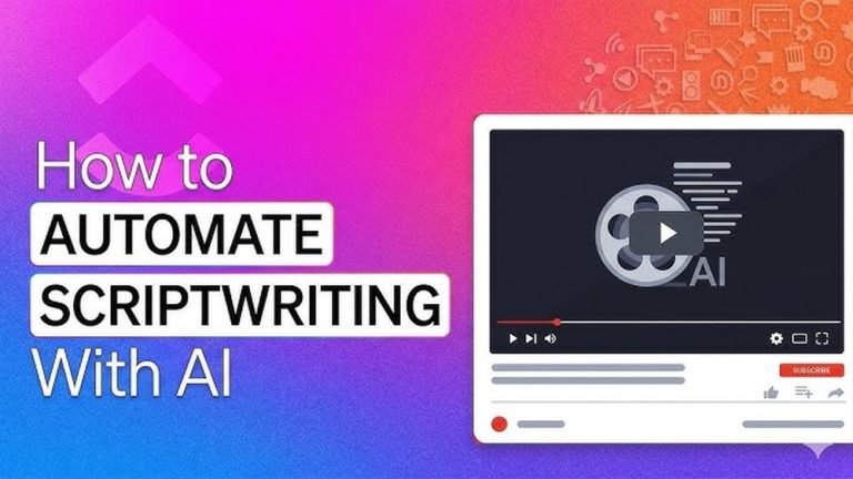 Youtube Script Writing Workflow