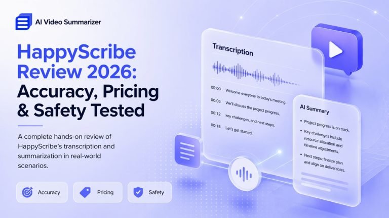 Happyscribe Review