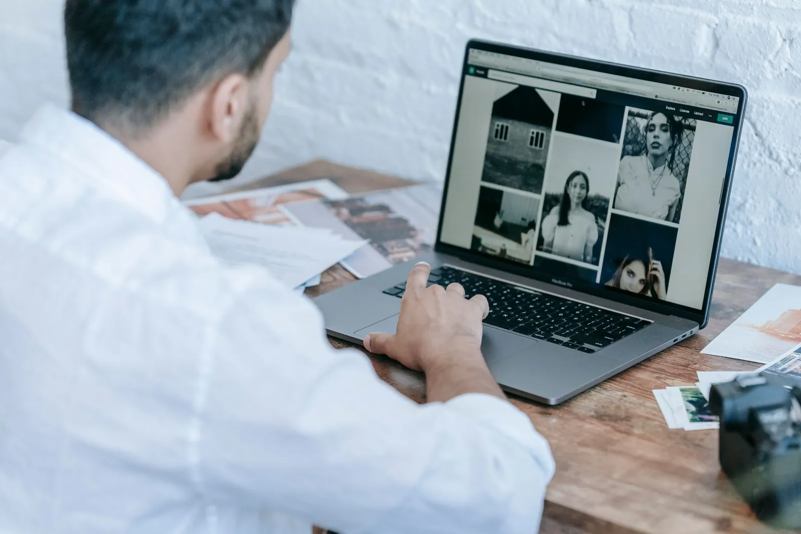 A tablet and smartphone sit together on a tidy small business desk.